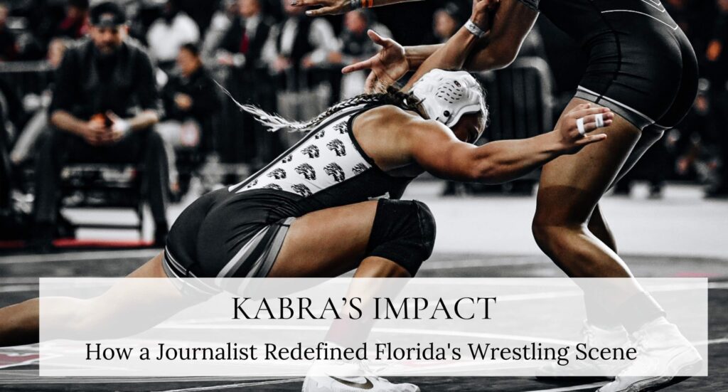 Milana Borrelli wrestling at the Florida State Tournament-Photograph by Xavier Vega